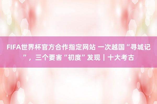 FIFA世界杯官方合作指定网站 一次越国“寻城记”,三个要害“初度”发现|十大考古