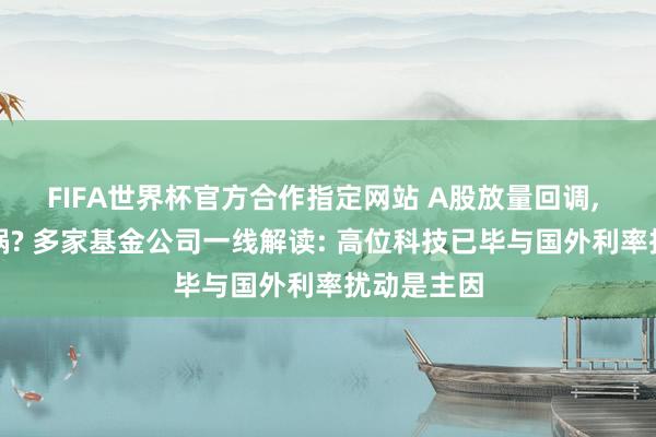 FIFA世界杯官方合作指定网站 A股放量回调, 小作文惹祸? 多家基金公司一线解读: 高位科技已毕与国外利率扰动是主因